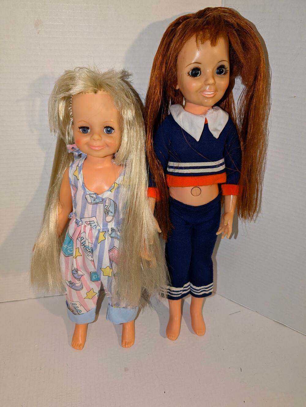 Vintage 1969 Ideal Crissy Doll 1971 Velvet Doll Growing Hair Original Outfit